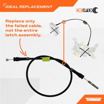Dorman 912738 Door Latch Cable product image 5 of 5