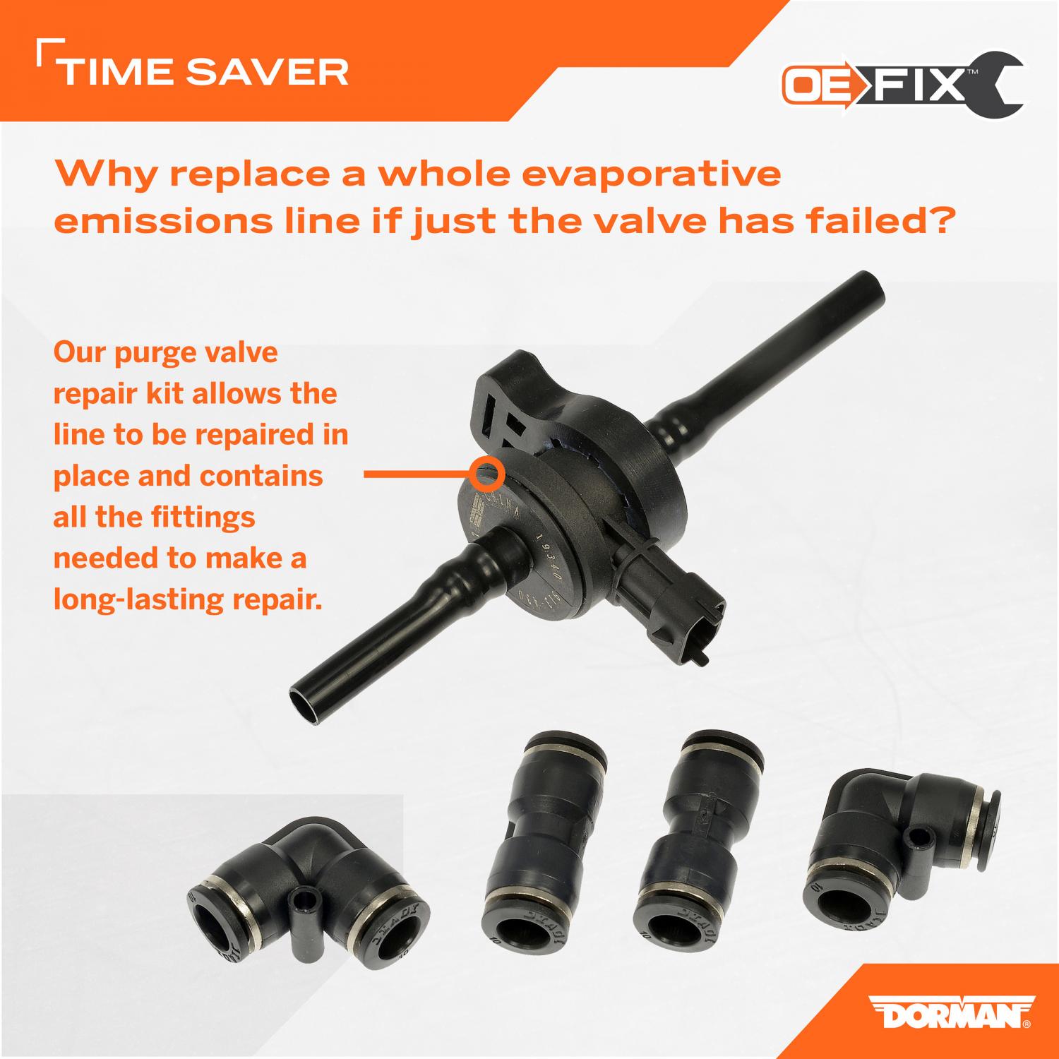 Dorman 913430 Vapor Canister Purge Valve product image 5 of 5