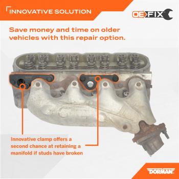 Dorman 917108 Exhaust Manifold to Cylinder Head Repair Clamp product image 6 of 6