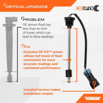 Dorman 9245516XD Engine Coolant Level Sensor product image 6 of 6