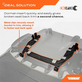 Dorman 927900 - Seat Back Panel Dorman 927900 Seat Back Panel product image 7 of 7