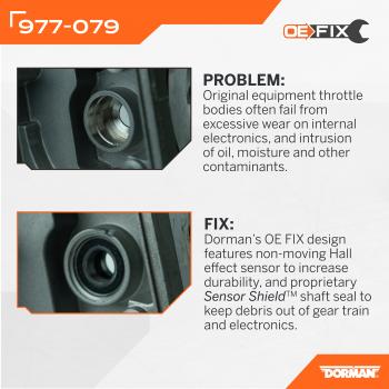 Dorman 977079 Fuel Injection Throttle Body product image 5 of 5