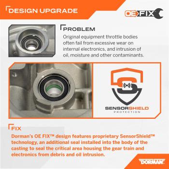 Dorman 977785 Fuel Injection Throttle Body product image 2 of 6