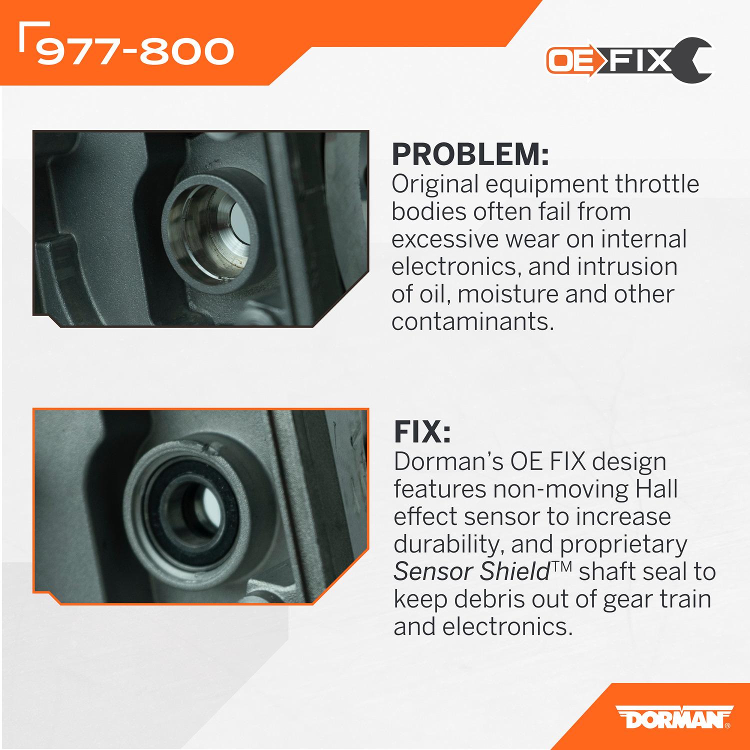 Dorman 977800 - Fuel Injection Throttle Body Dorman 977800 Fuel Injection Throttle Body product image 5 of 5
