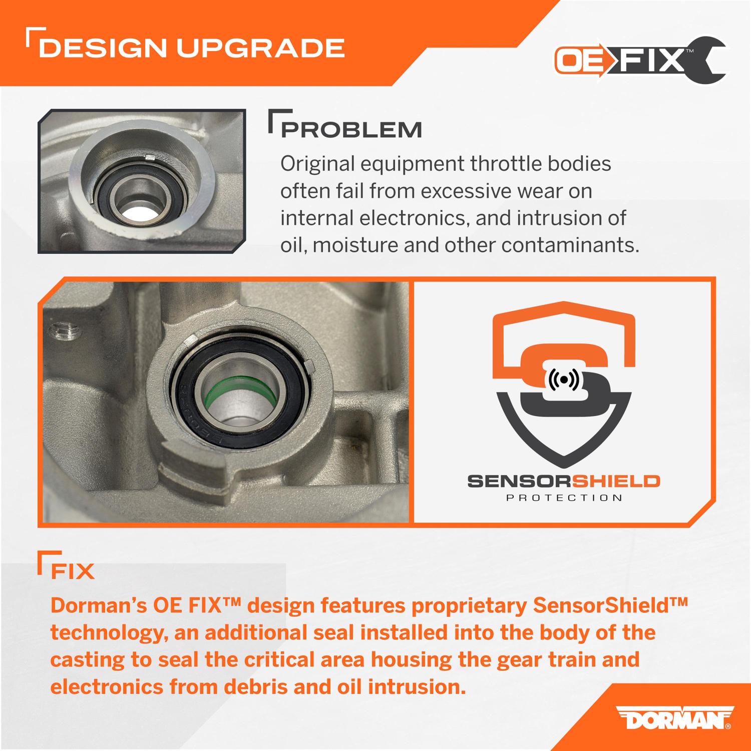 Dorman 977827 Fuel Injection Throttle Body product image 6 of 6