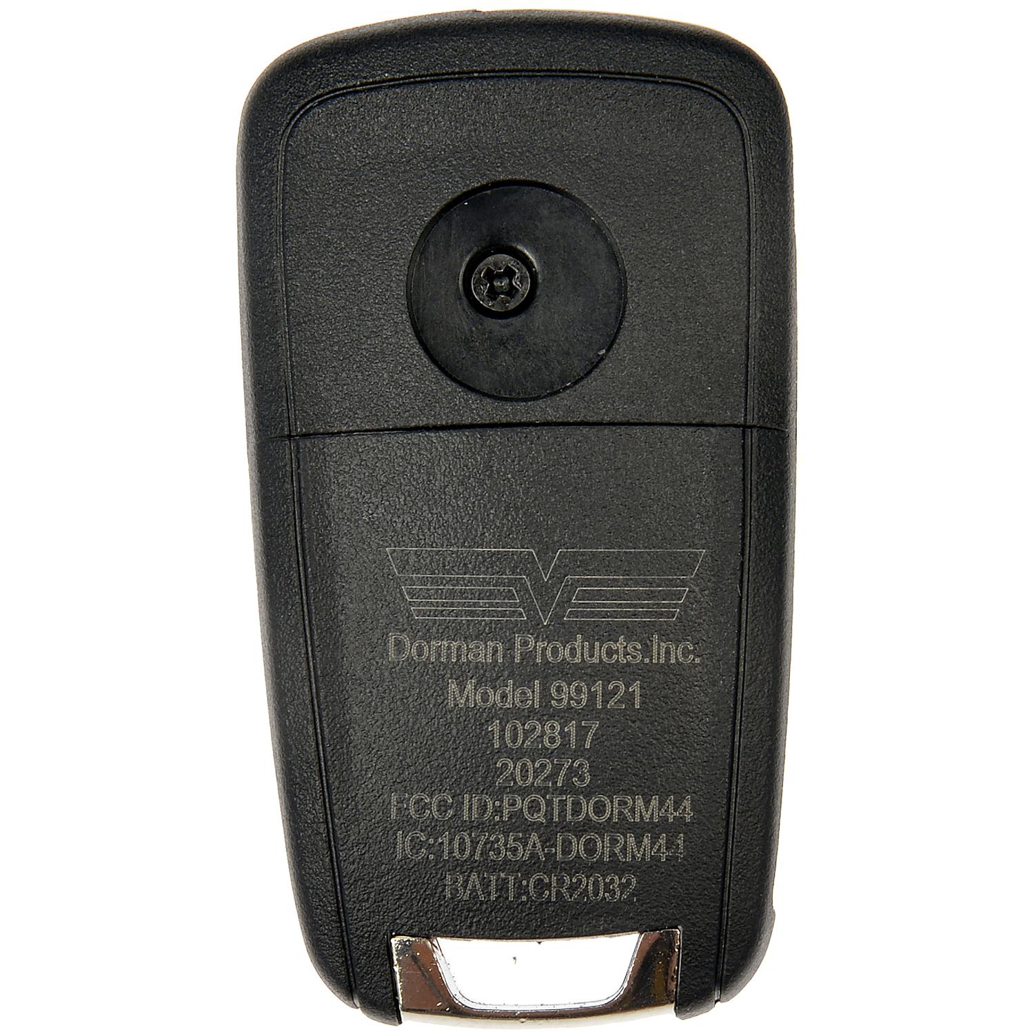 Dorman 99121 - Remote Control Transmitter for Keyless Entry and Alarm System Dorman 99121 Remote Control Transmitter for Keyless Entry and Alarm System product image 2 of 5