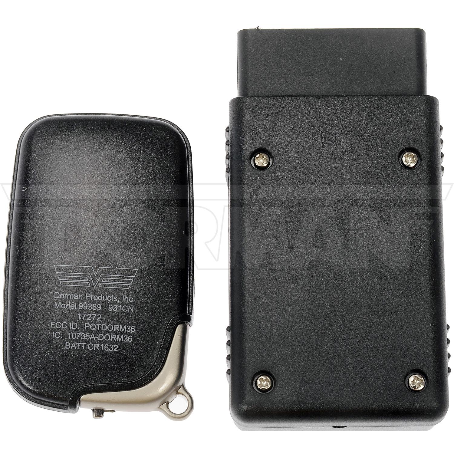 Dorman 99389 Remote Control Transmitter for Keyless Entry and Alarm System product image 2 of 6