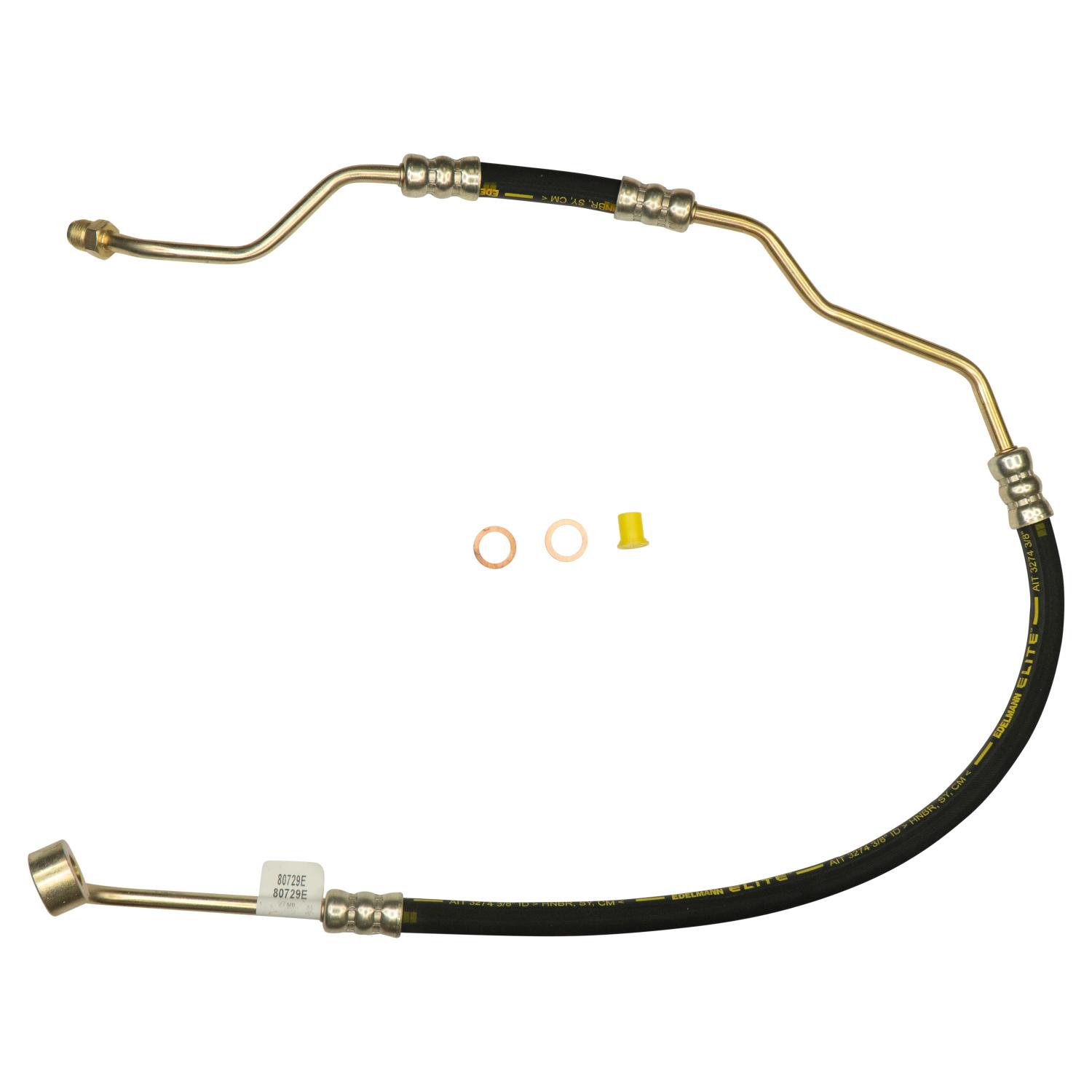 Edelmann 80729E Power Steering Pressure Line Hose Assembly product image 1 of 3