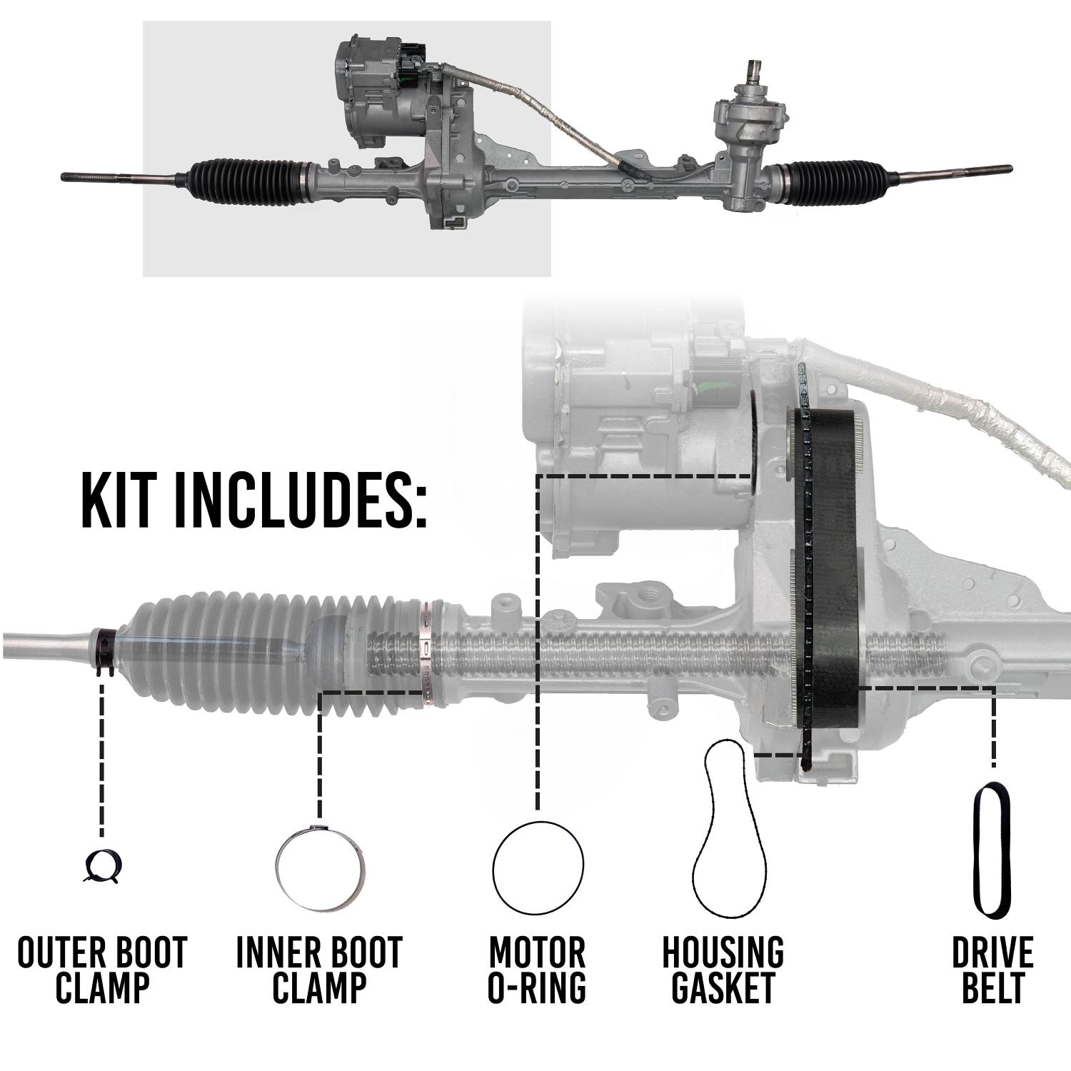Edelmann 9601 - Rack and Pinion Assembly Edelmann 9601 Rack and Pinion Assembly product image 2 of 3