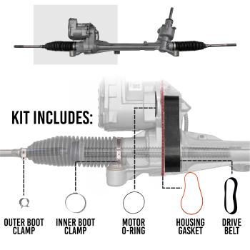 Edelmann 9606 Rack and Pinion Assembly product image 2 of 2
