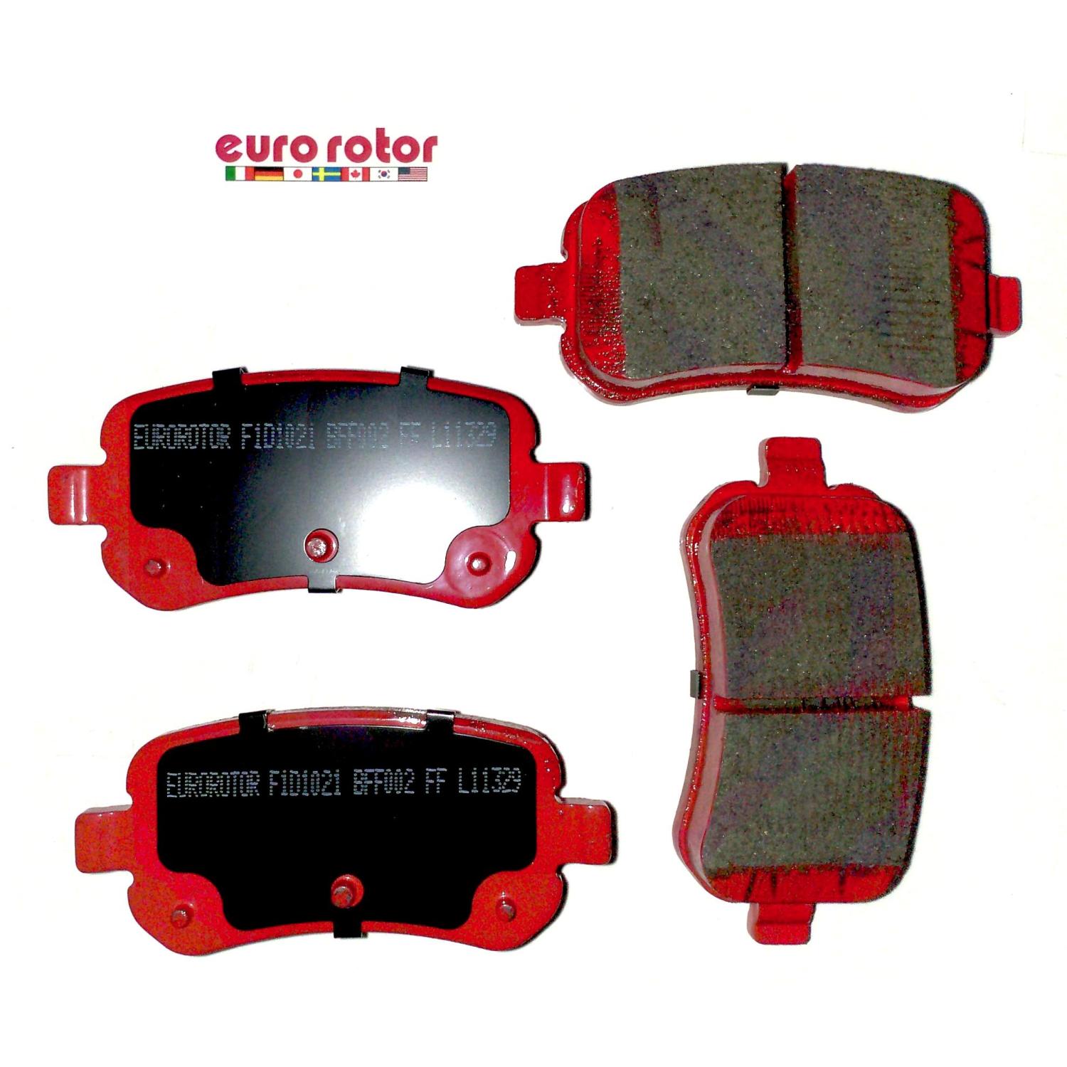 Eurorotor F1D1021H - Disc Brake Pad Eurorotor F1D1021H Disc Brake Pad product image 1 of 1