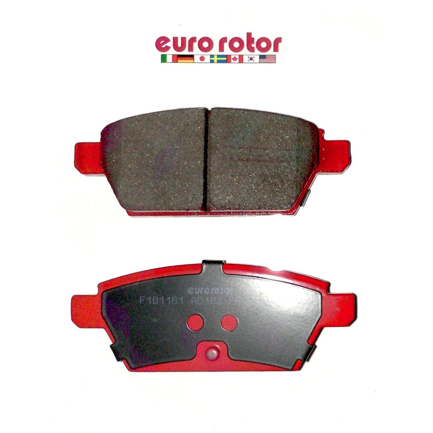Eurorotor F1D1161H Disc Brake Pad product image 1 of 1