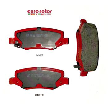 Eurorotor F1D1274H Disc Brake Pad product image 1 of 1