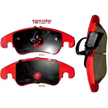 Eurorotor F1D1322H Disc Brake Pad product image 1 of 1