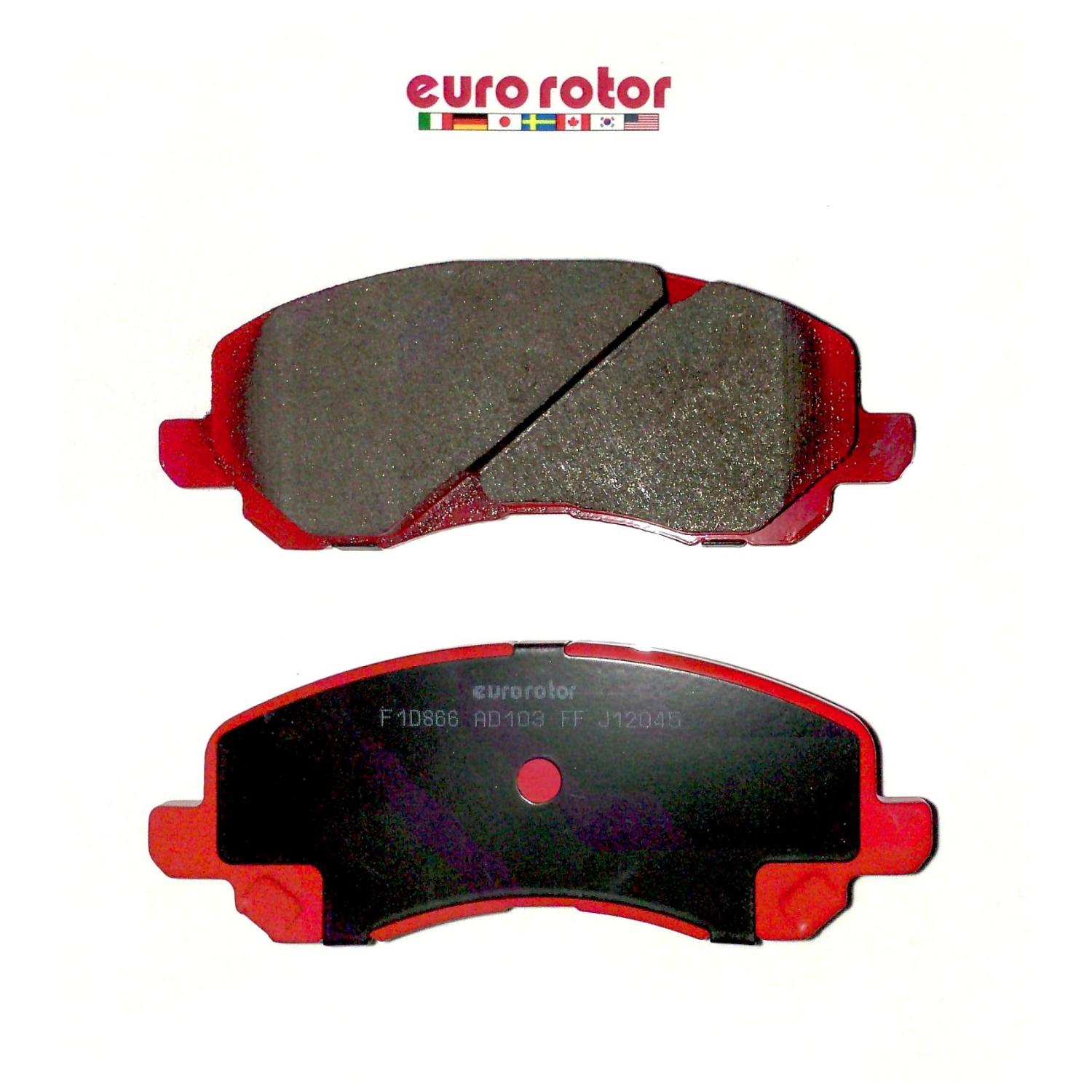 Eurorotor F1D866H - Disc Brake Pad Eurorotor F1D866H Disc Brake Pad product image 1 of 1