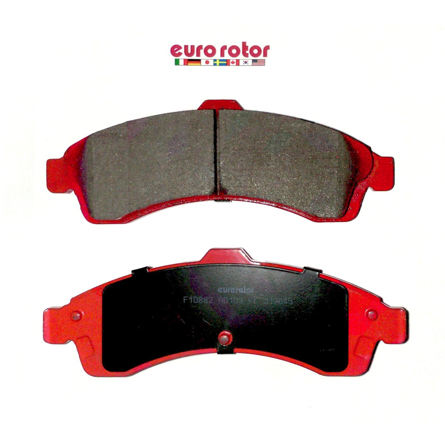 Eurorotor F1D882H Disc Brake Pad product image 1 of 1