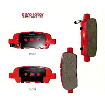 Eurorotor F1D905H Disc Brake Pad product image 1 of 1