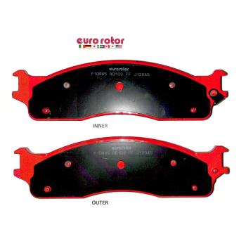 Eurorotor F1D965H Disc Brake Pad product image 1 of 1