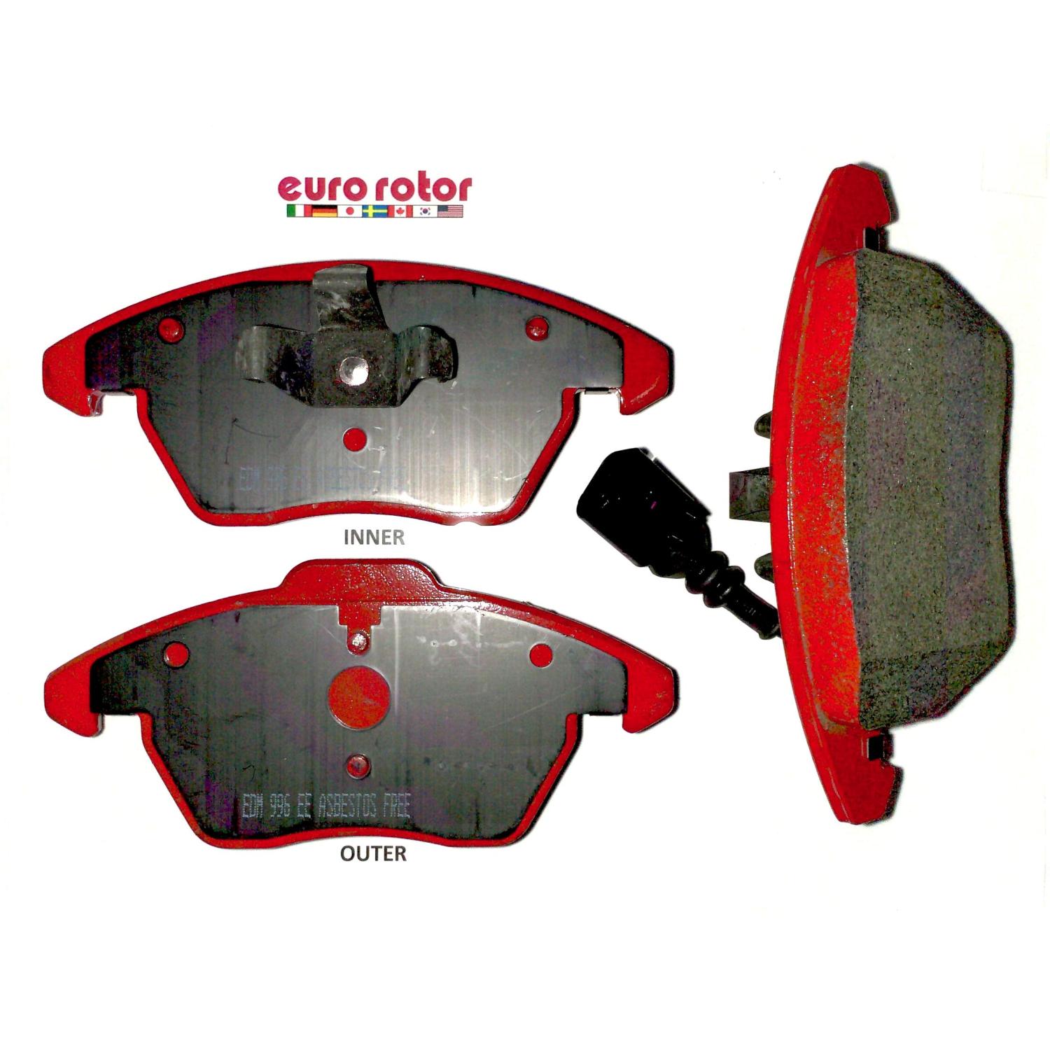 Eurorotor ID1107H - Disc Brake Pad Eurorotor ID1107H Disc Brake Pad product image 1 of 1