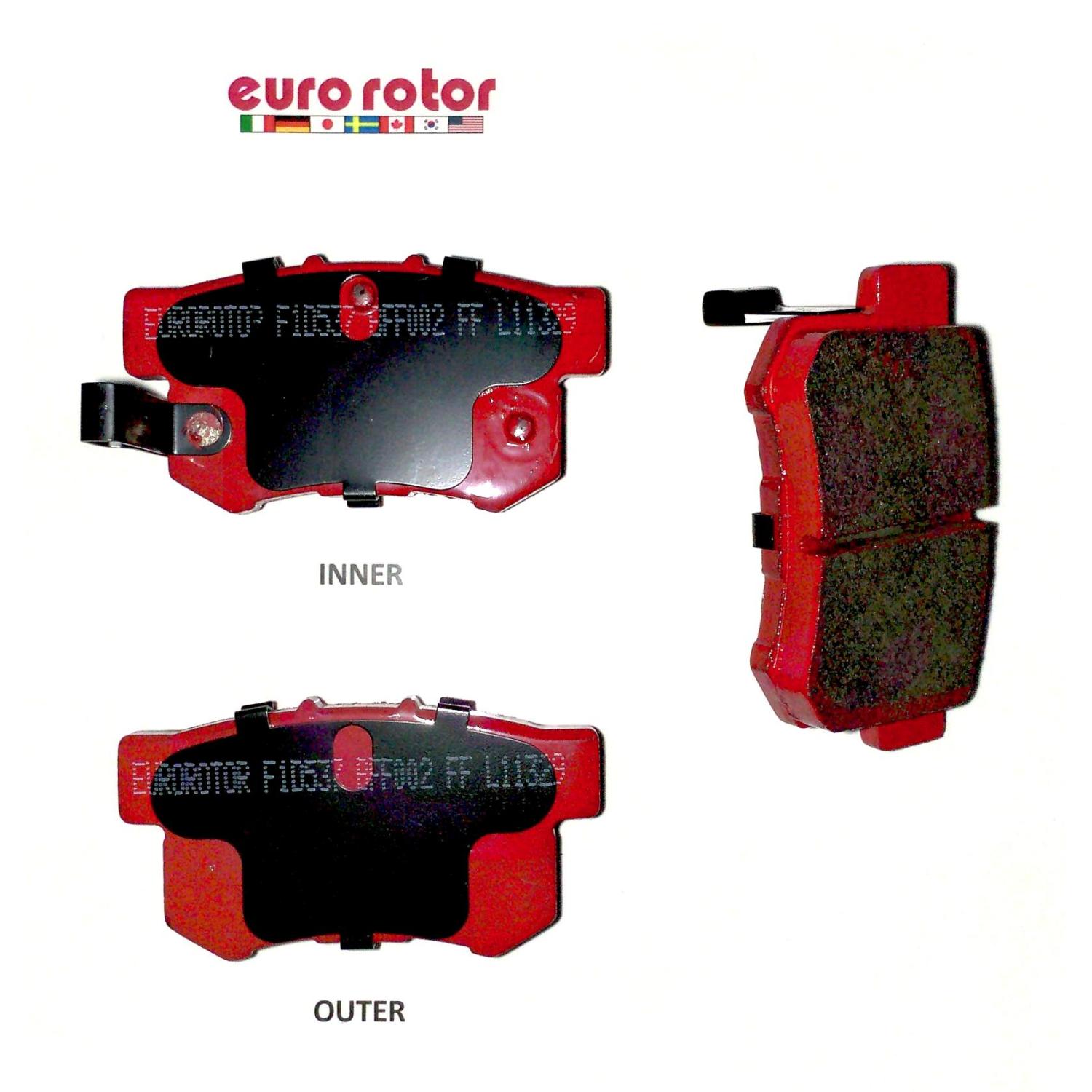 Eurorotor ID537H - Disc Brake Pad Eurorotor ID537H Disc Brake Pad product image 1 of 1