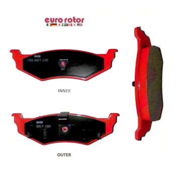 Eurorotor ID658H Disc Brake Pad product image 1 of 1
