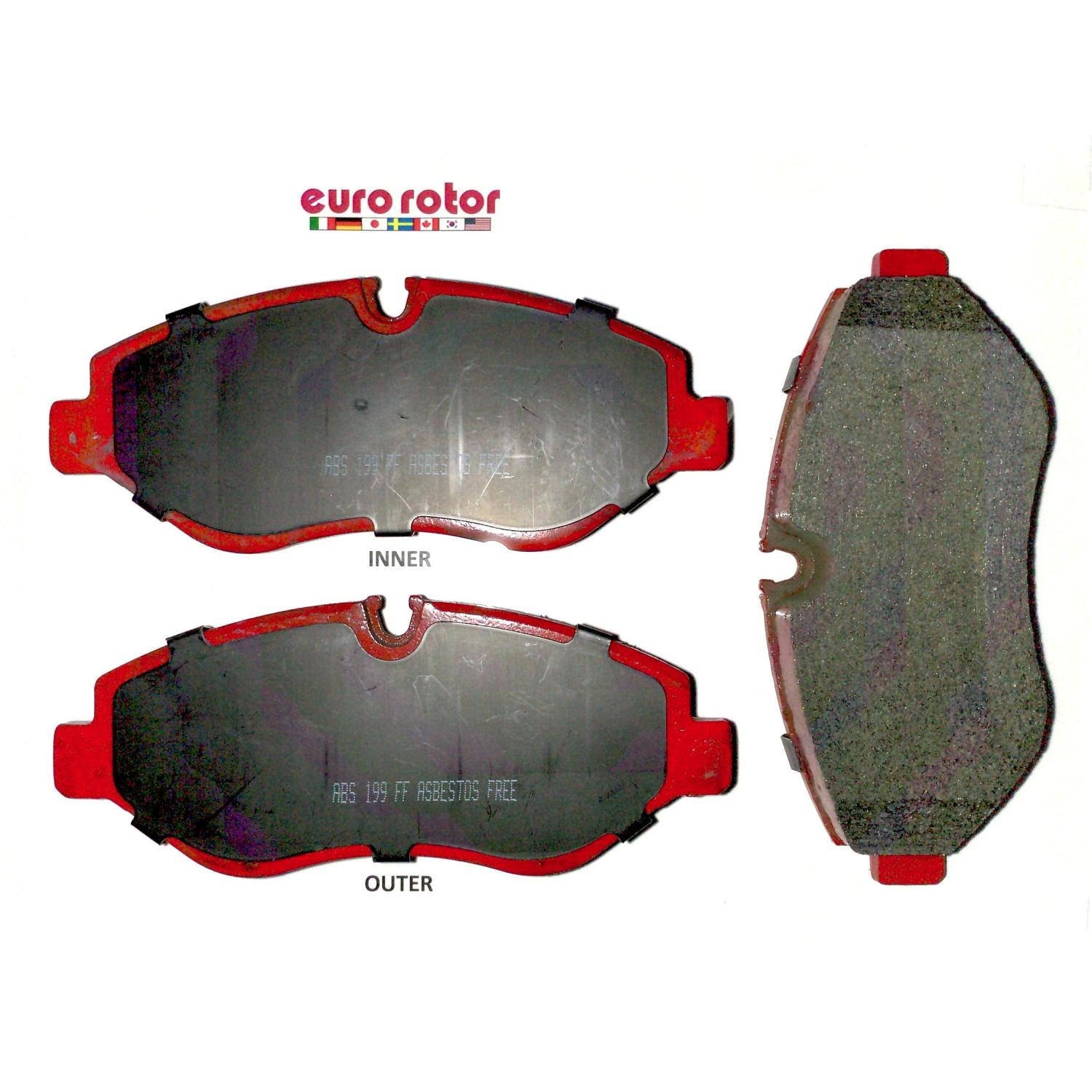 Eurorotor XD1316H Disc Brake Pad product image 1 of 1