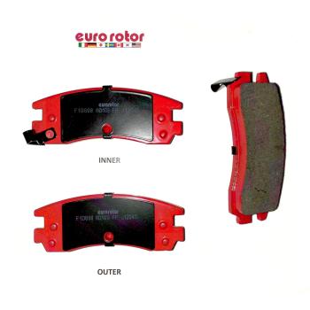 Eurorotor XD698H - Disc Brake Pad Eurorotor XD698H Disc Brake Pad product image 1 of 1