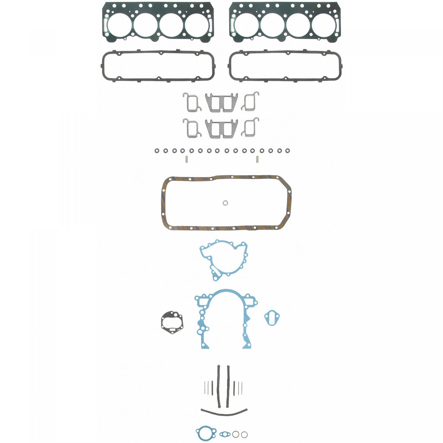 Fel-Pro 2601012 - Engine Gasket Set Fel-Pro 2601012 Engine Gasket Set product image 1 of 1