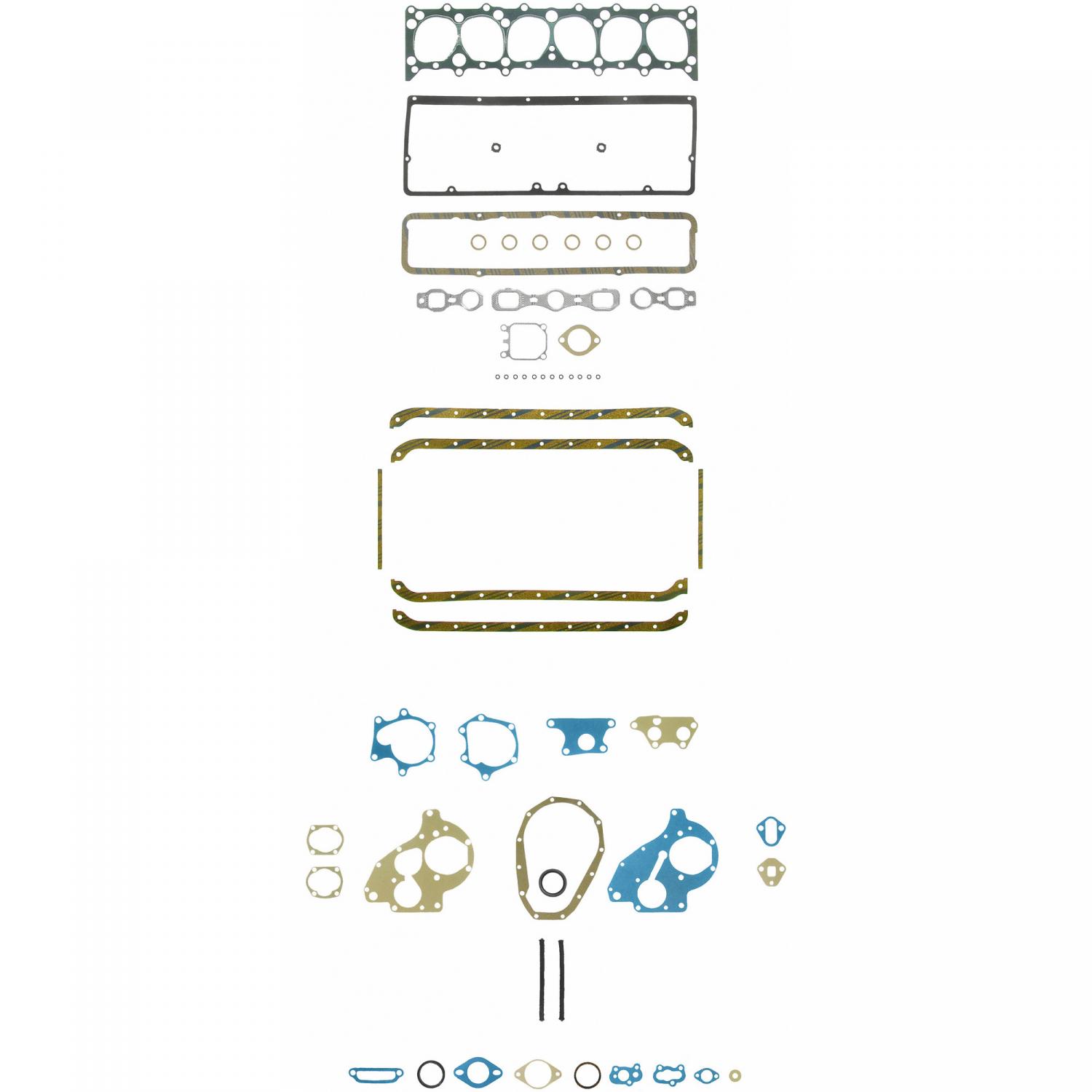 Fel-Pro FS7276B2 Engine Complete Overhaul Gasket Set product image 1 of 1