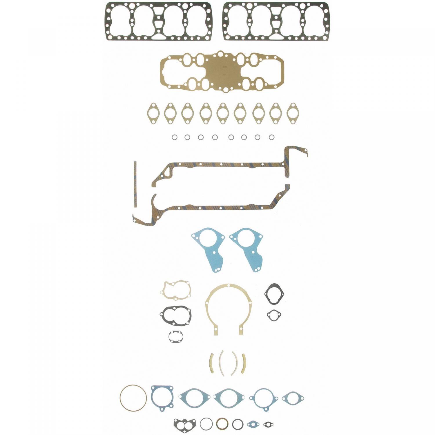 Fel-Pro FS7548B - Engine Gasket Set Fel-Pro FS7548B Engine Complete Overhaul Gasket Set product image 1 of 1