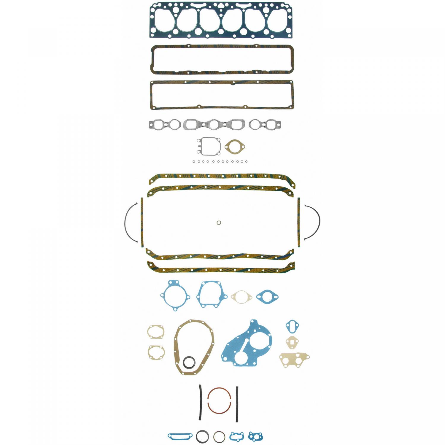 Fel-Pro FS7619B3 - Engine Gasket Set Fel-Pro FS7619B3 Engine Complete Overhaul Gasket Set product image 1 of 1