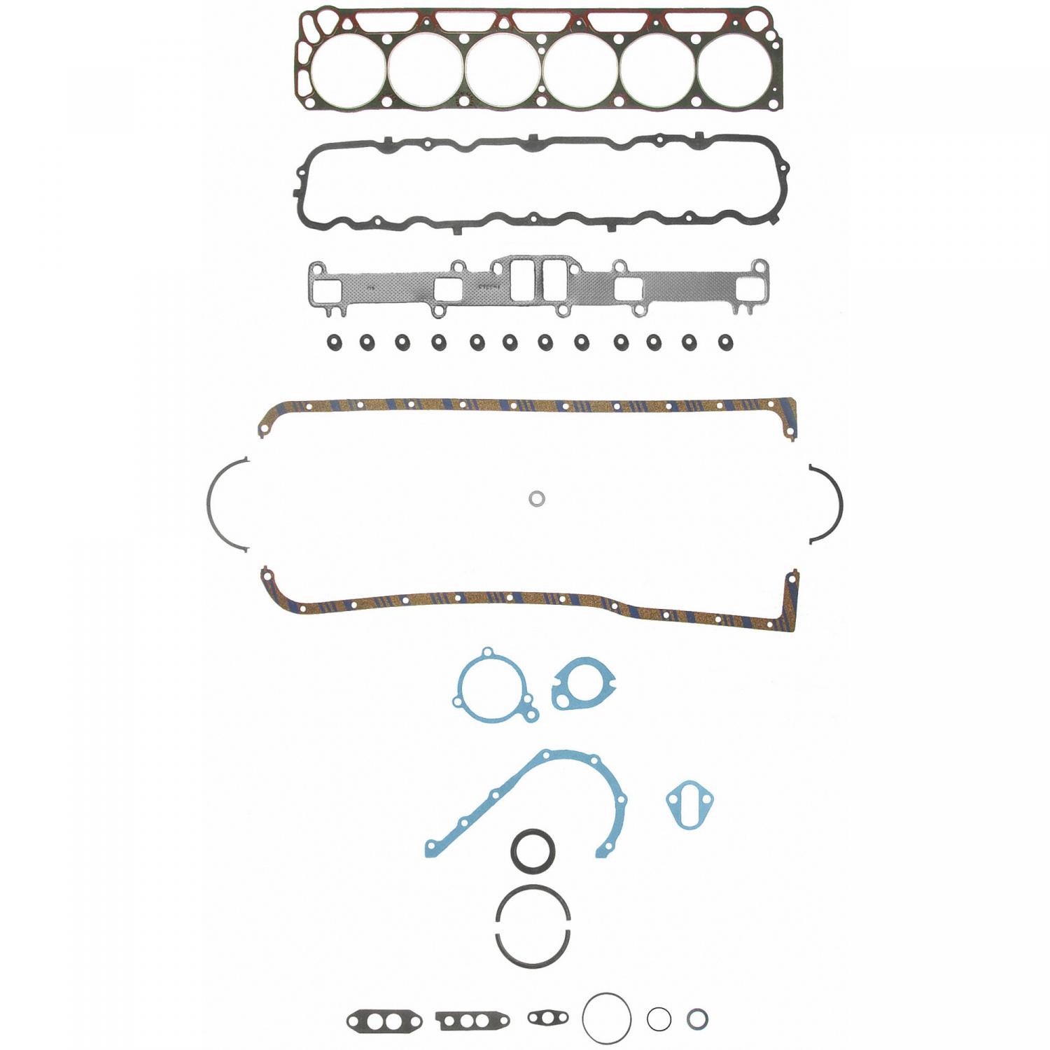 Fel-Pro FS7916PT2 - Engine Gasket Set Fel-Pro FS7916PT2 Engine Complete Overhaul Gasket Set product image 1 of 1