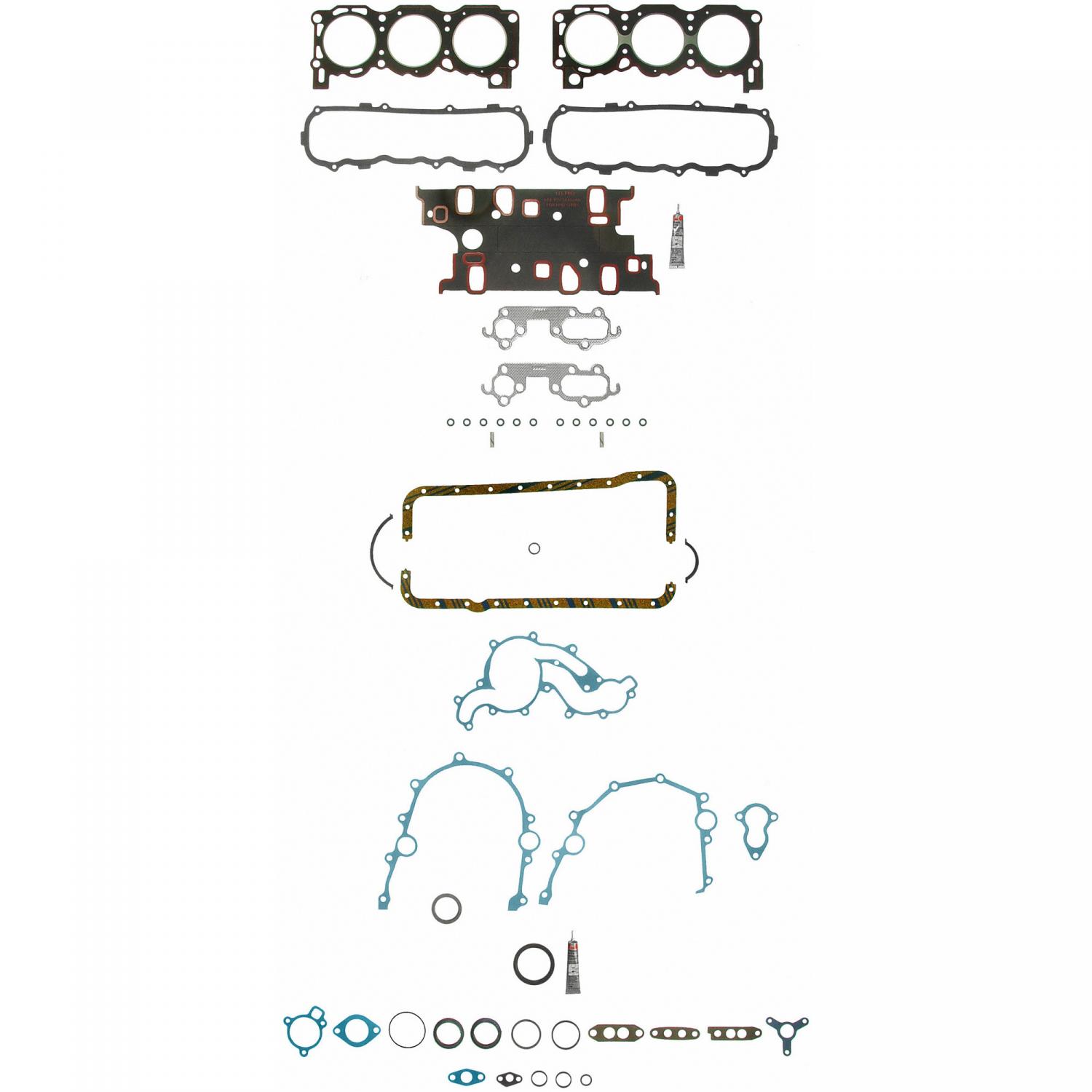 Fel-Pro FS8451PT1 Engine Complete Overhaul Gasket Set product image 1 of 1