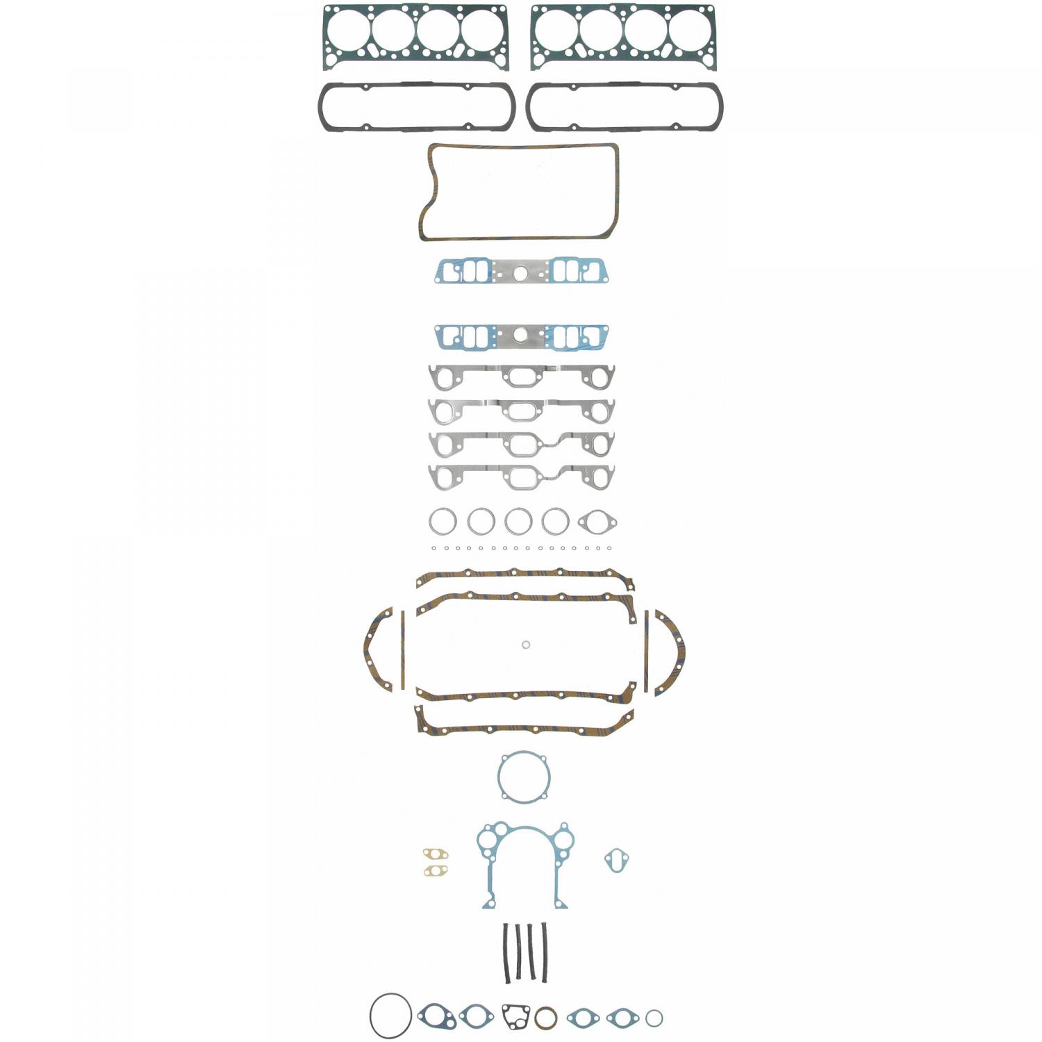 Fel-Pro FS8518PT2 - Engine Gasket Set Fel-Pro FS8518PT2 Engine Complete Overhaul Gasket Set product image 1 of 1