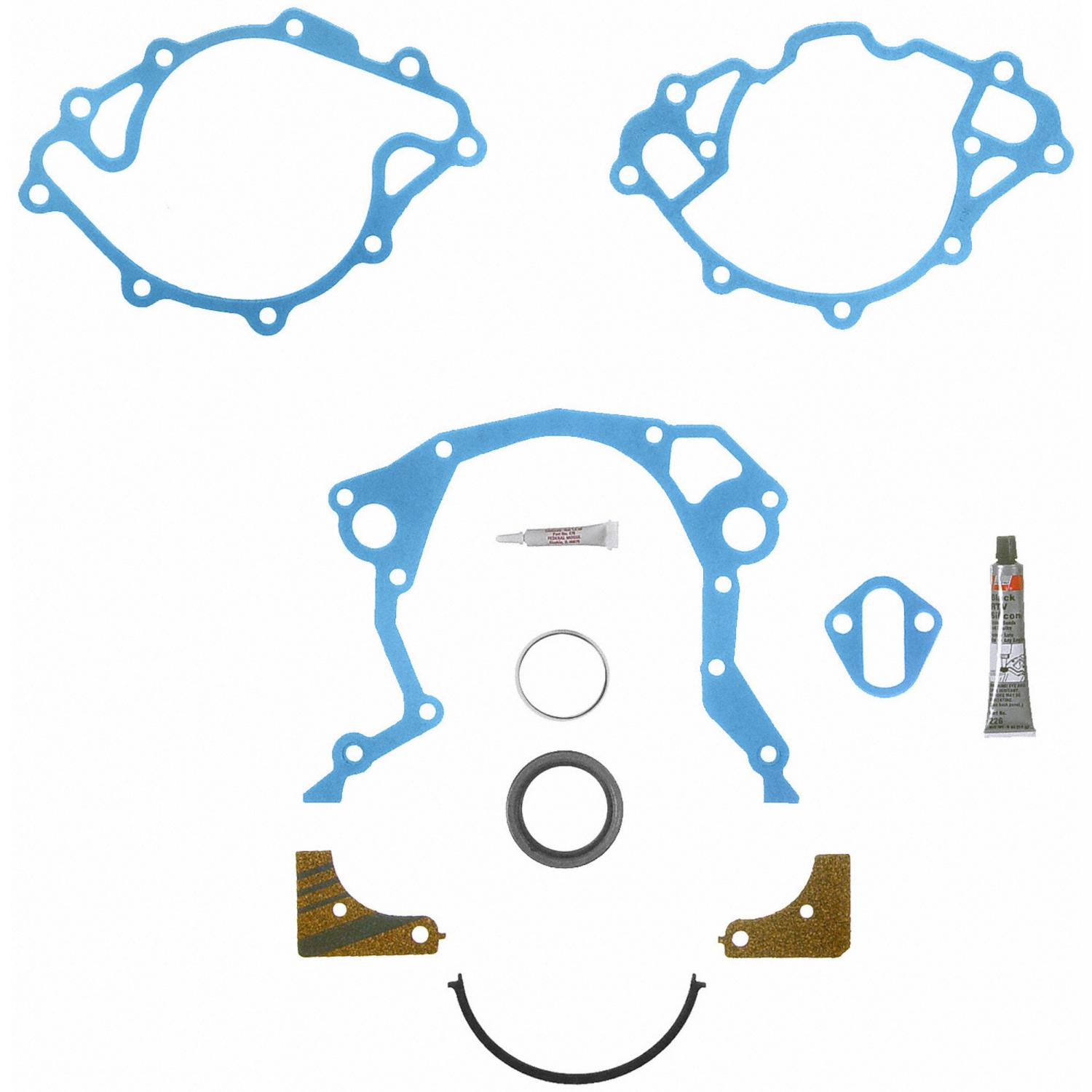 Fel-Pro TCS45168 - Engine Timing Cover Gasket Set Fel-Pro TCS45168 Engine Timing Cover Gasket Set product image 1 of 1