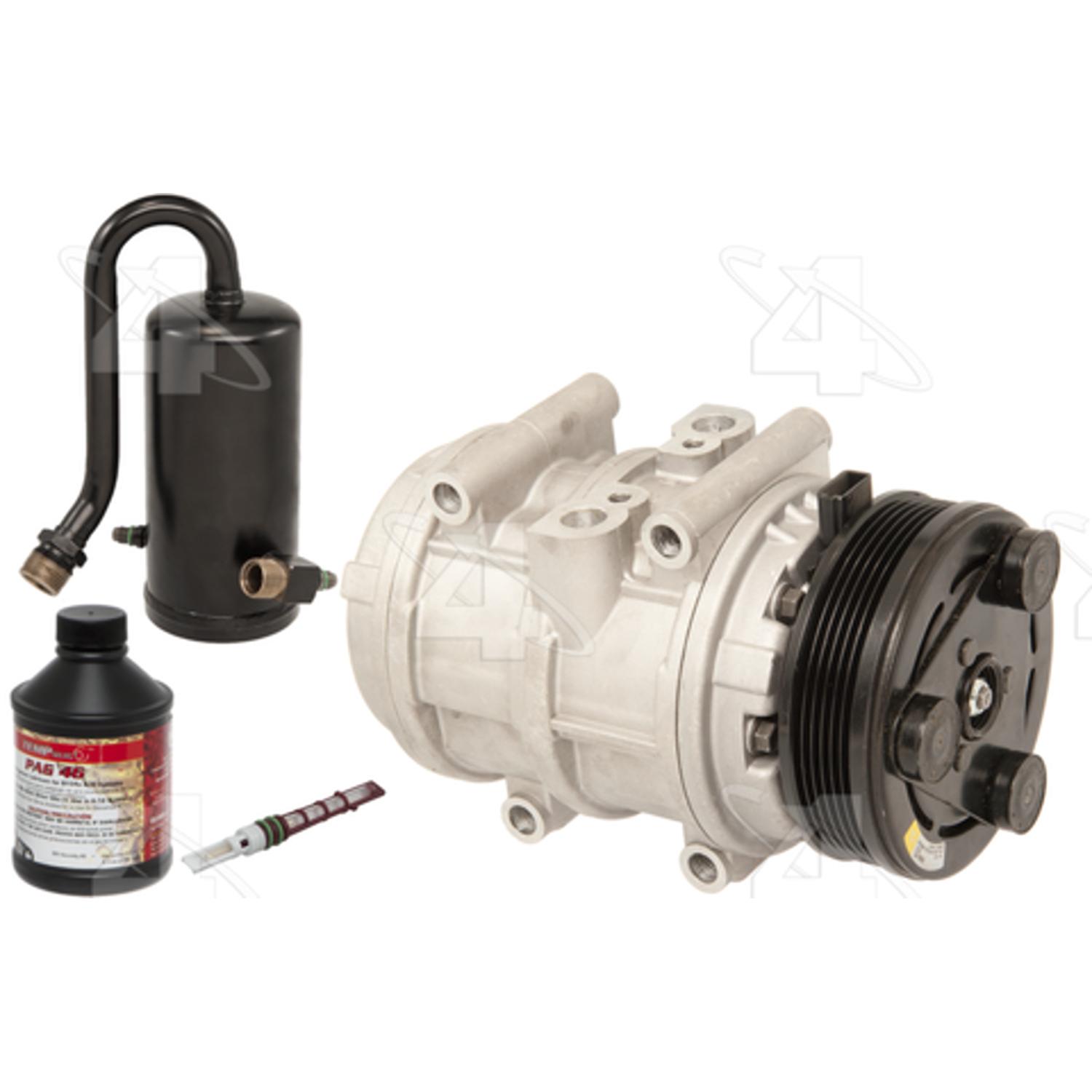 Four Seasons 2435NK - A/C Compressor and Component Kit Four Seasons 2435NK A/C Compressor and Component Kit product image 1 of 5