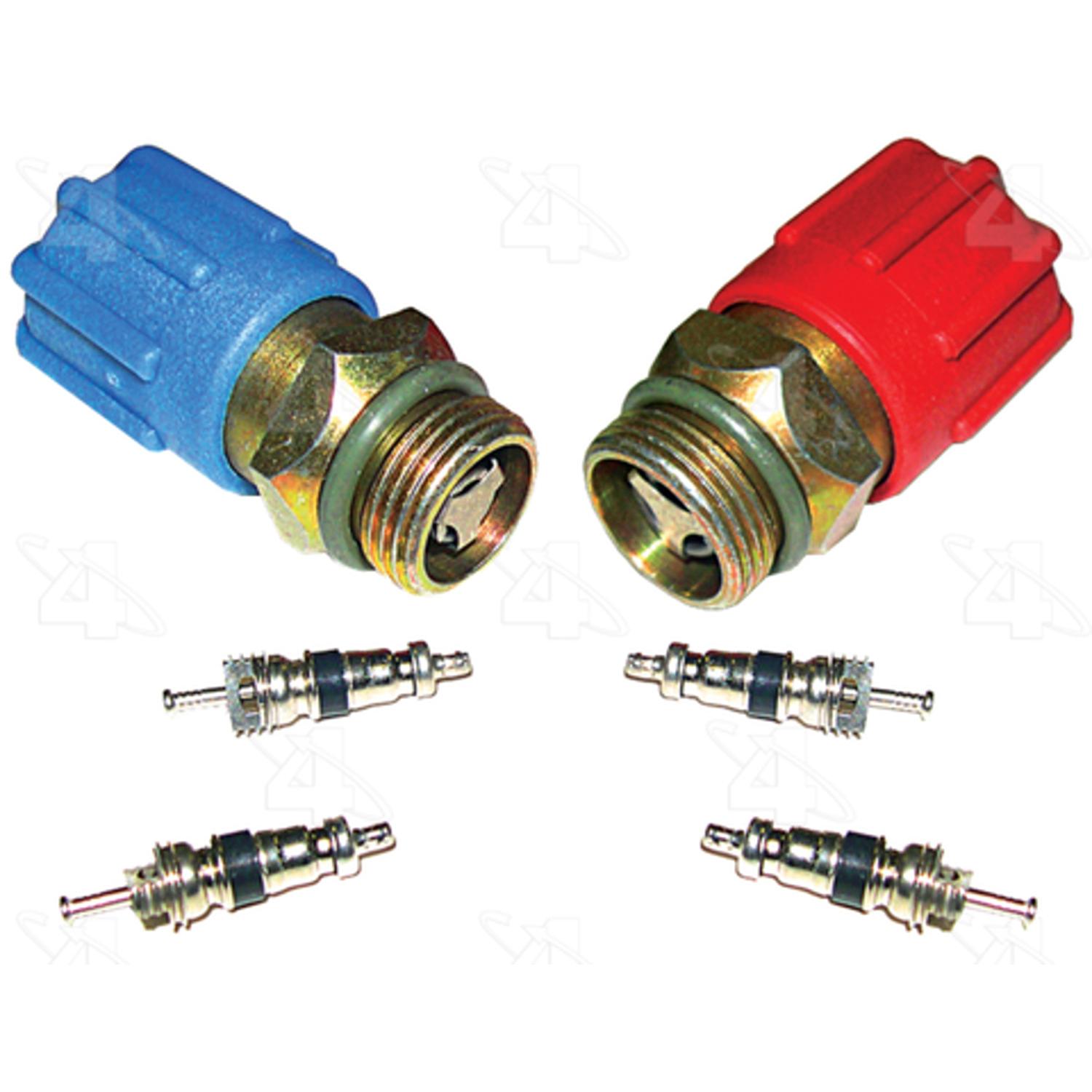 Four Seasons 26784 - A/C System Valve Core and Cap Kit Four Seasons 26784 A/C System Valve Core and Cap Kit product image 1 of 2