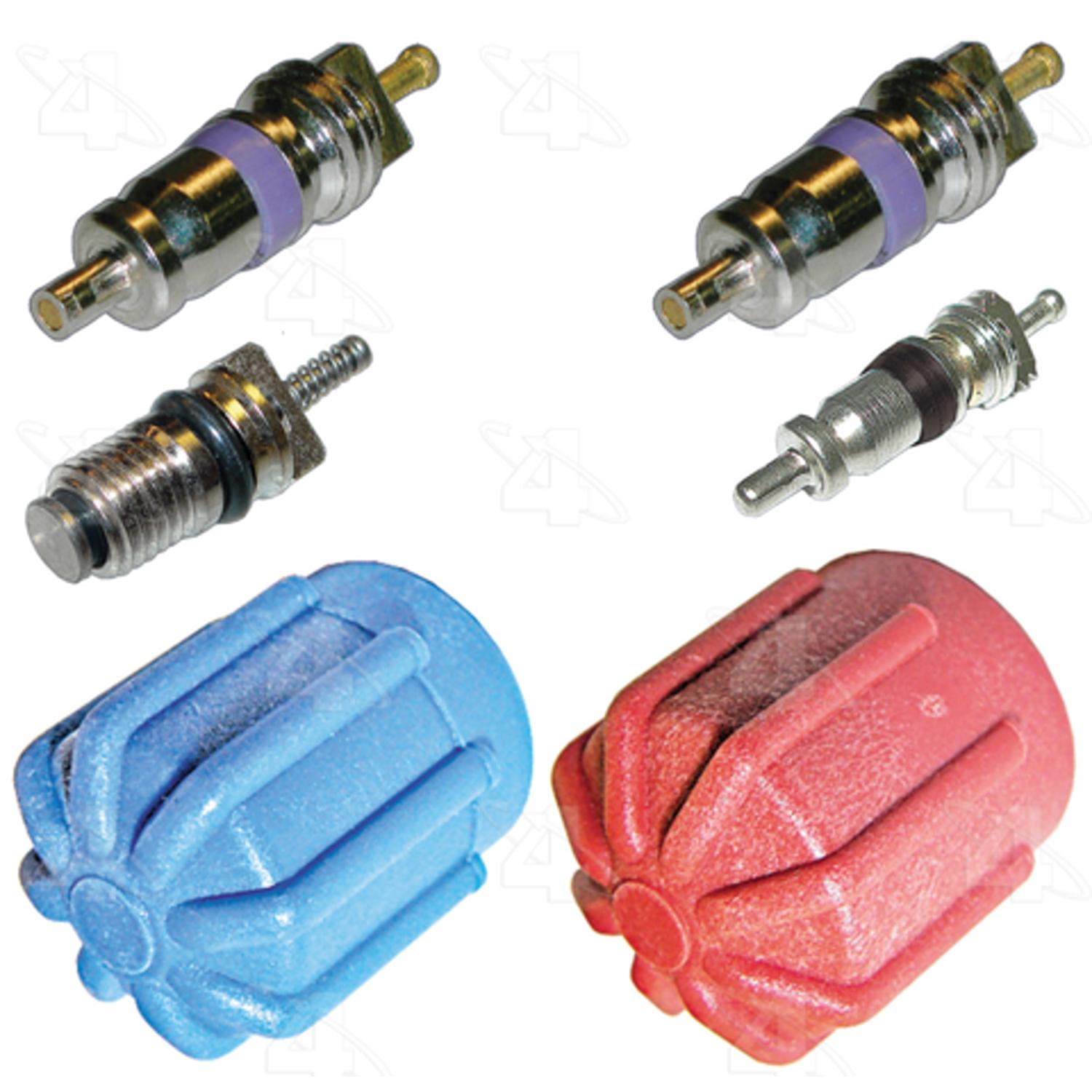 Four Seasons 26826 A/C System Valve Core and Cap Kit product image 1 of 2
