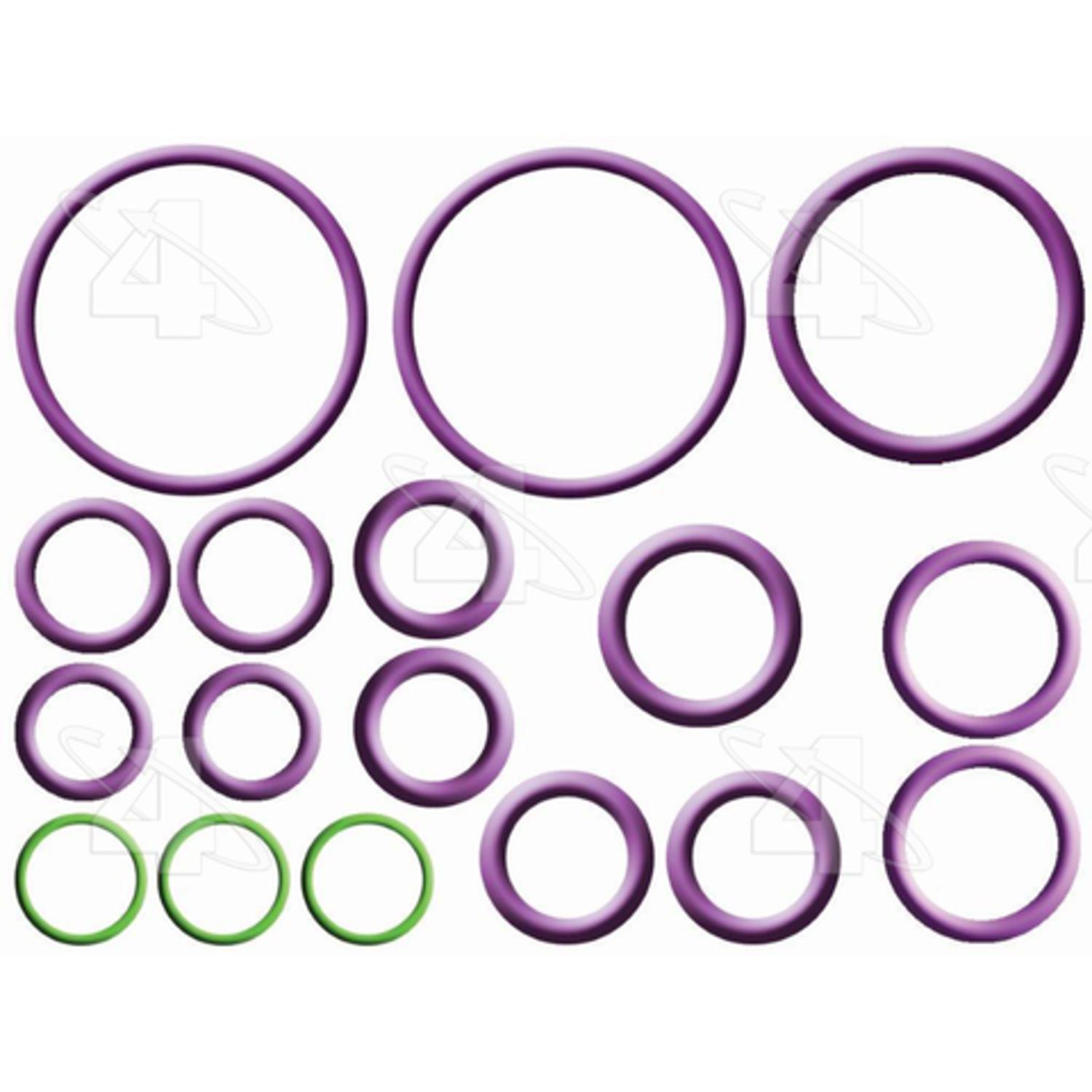 Four Seasons 26830 - A/C System O-Ring and Gasket Kit Four Seasons 26830 A/C System O-Ring and Gasket Kit product image 1 of 1