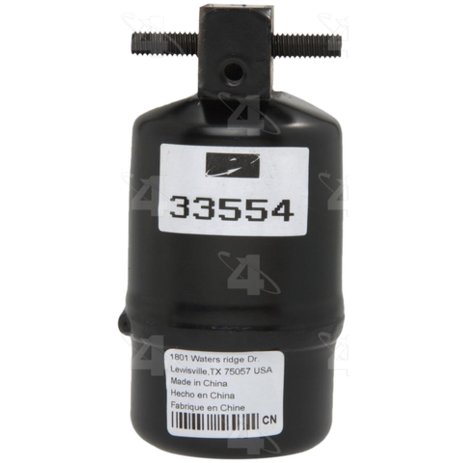 Four Seasons 33554 - A/C Receiver Drier Four Seasons 33554 A/C Receiver Drier product image 2 of 8