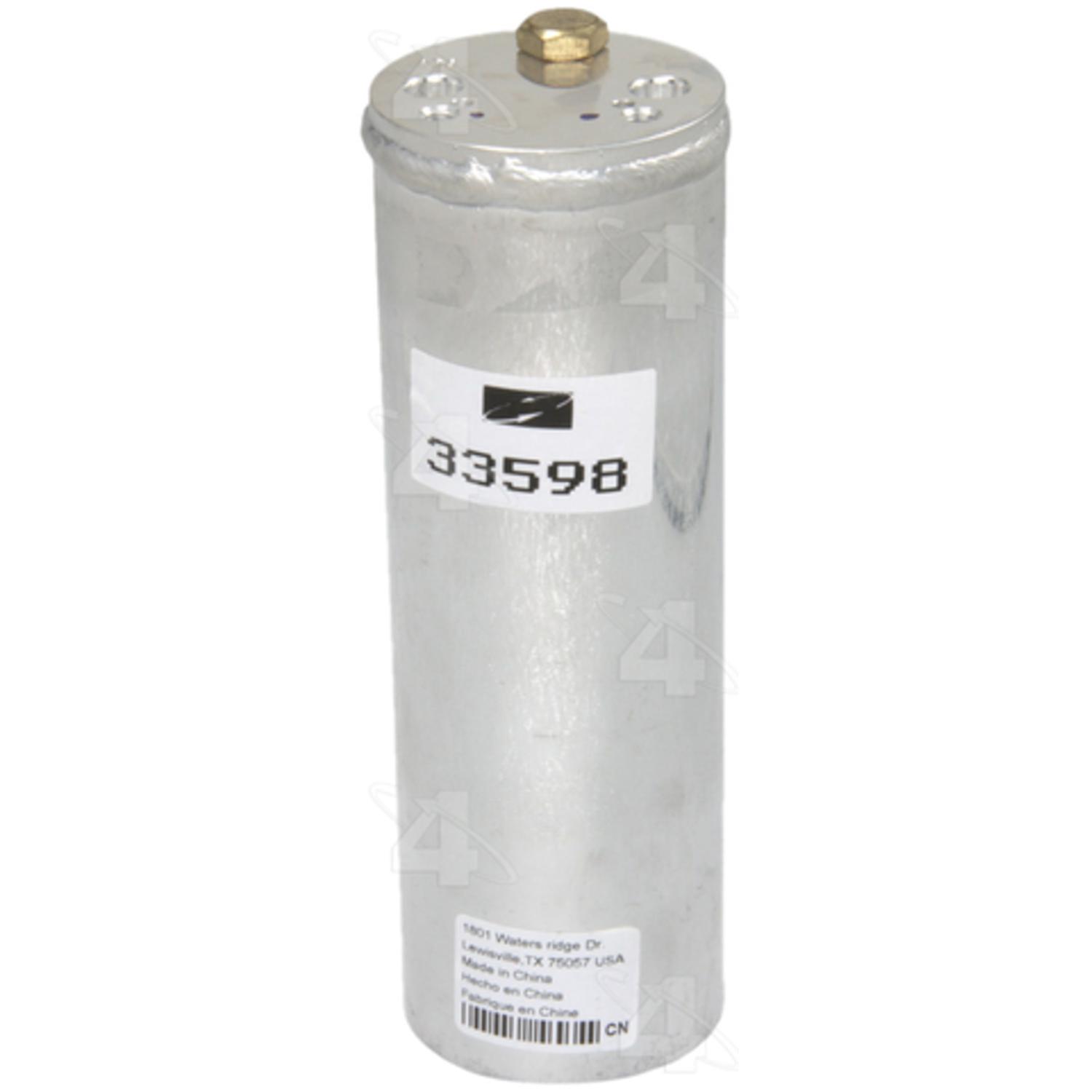 Four Seasons 33598 - A/C Receiver Drier Four Seasons 33598 A/C Receiver Drier product image 1 of 4