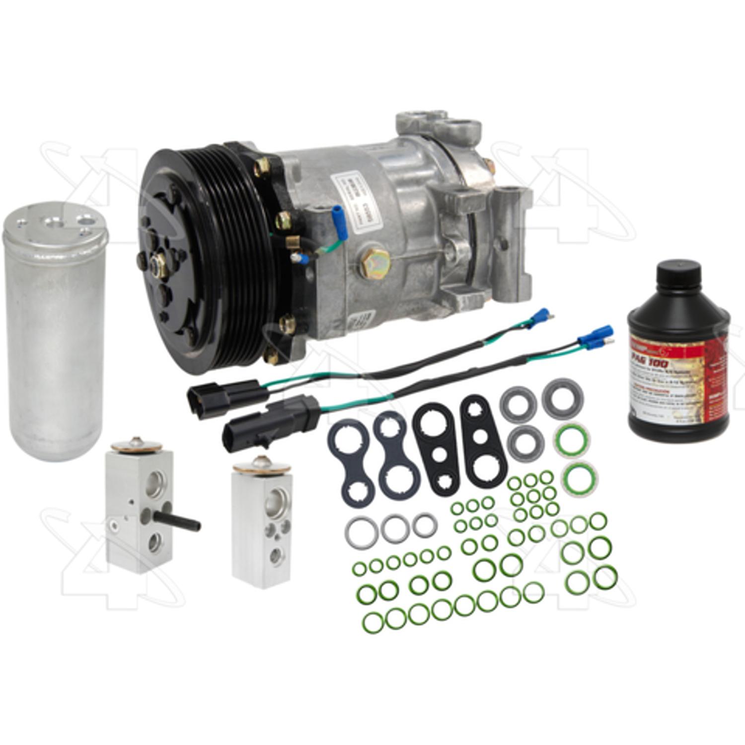 Four Seasons 3472NK - A/C Compressor and Component Kit Four Seasons 3472NK A/C Compressor and Component Kit product image 1 of 6
