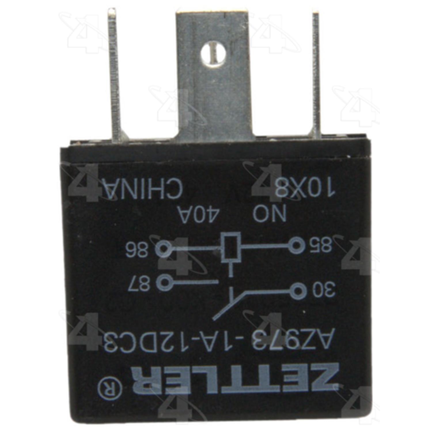 Four Seasons 35798 - Radiator Fan Relay Kit Four Seasons 35798 A/C Compressor Clutch Relay product image 3 of 3