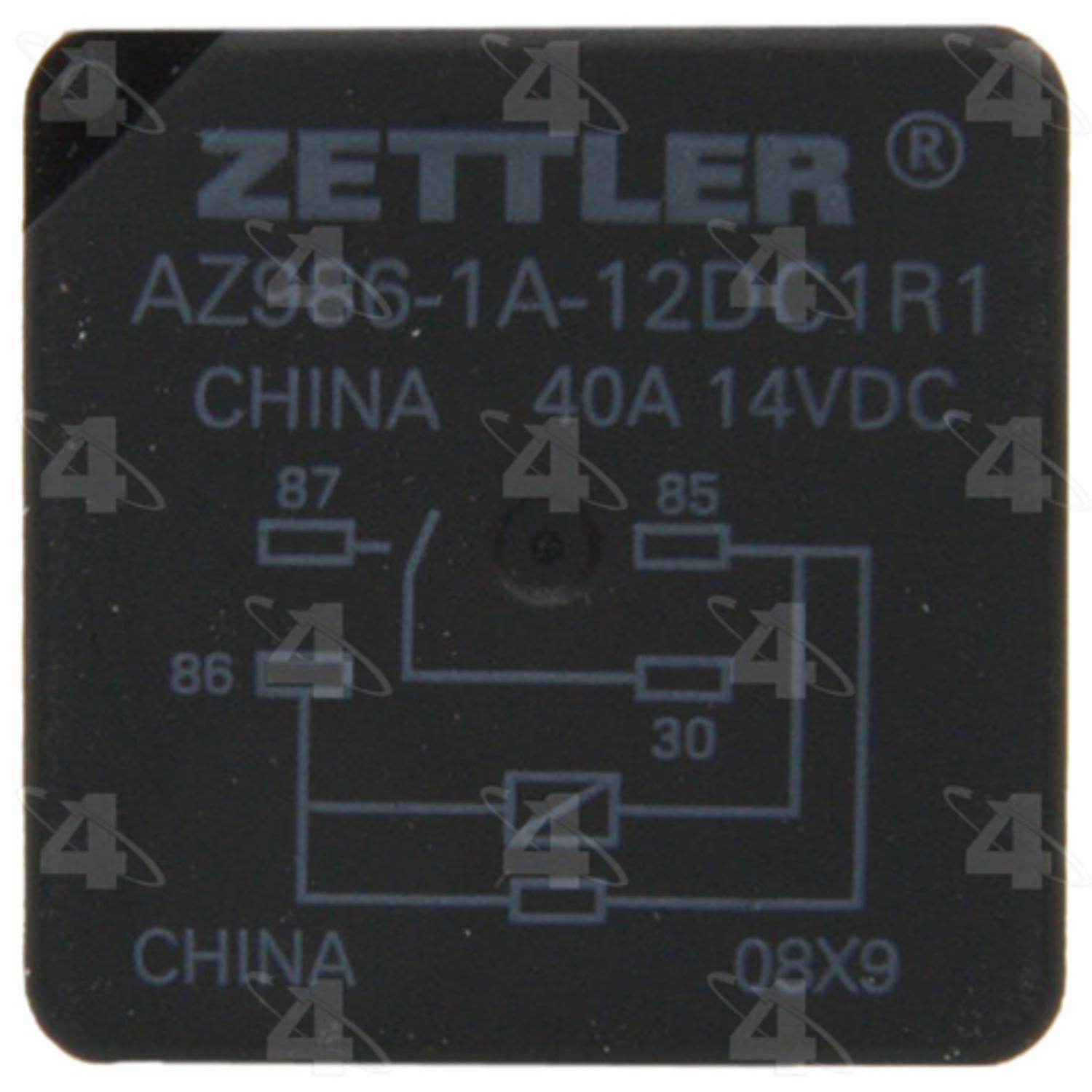 Four Seasons 36010 - A/C Compressor Control Relay Four Seasons 36010 A/C Compressor Clutch Relay product image 2 of 4