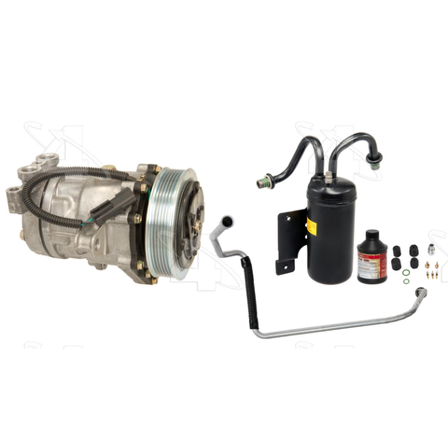 Four Seasons 3690NK - A/C Compressor and Component Kit Four Seasons 3690NK A/C Compressor and Component Kit product image 1 of 5