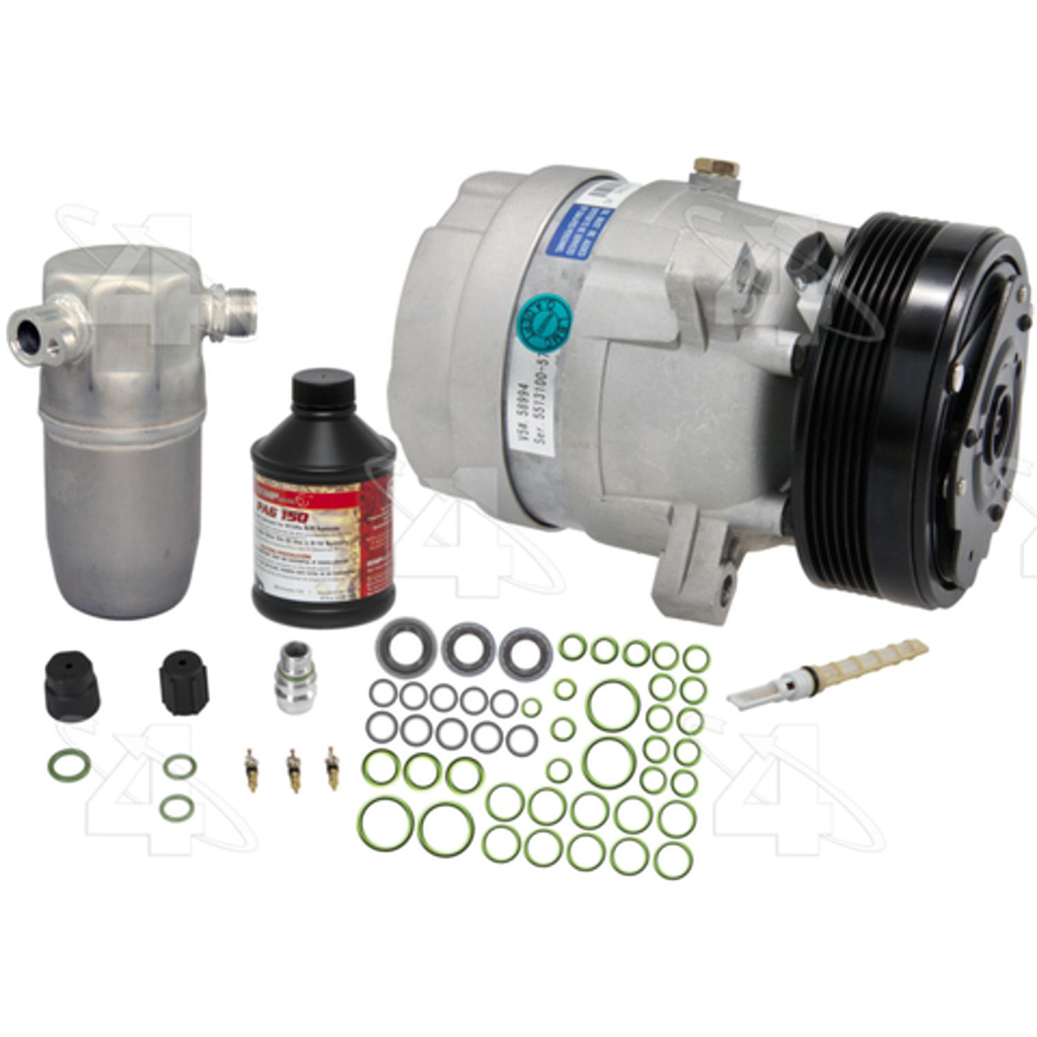 Four Seasons 3698NK - A/C Compressor and Component Kit Four Seasons 3698NK A/C Compressor and Component Kit product image 1 of 5