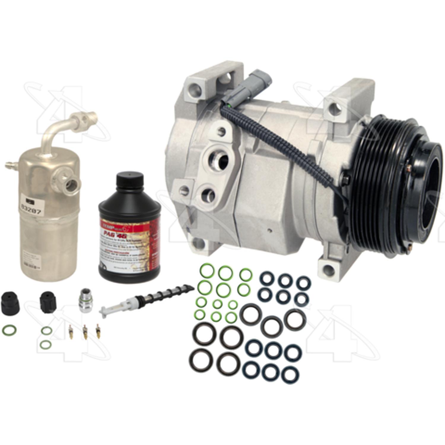 Four Seasons 3711NK - A/C Compressor and Component Kit Four Seasons 3711NK A/C Compressor and Component Kit product image 1 of 5