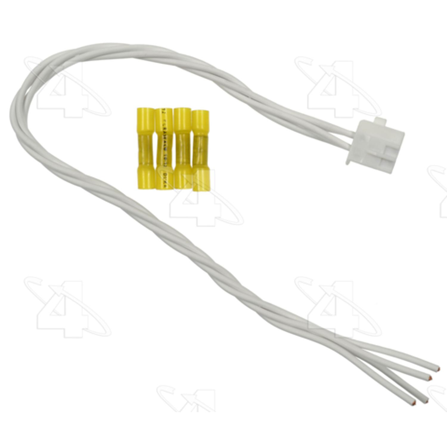 Four Seasons 37258 - HVAC Blower Motor Resistor Connector Four Seasons 37258 HVAC Blower Motor Resistor Connector product image 1 of 3
