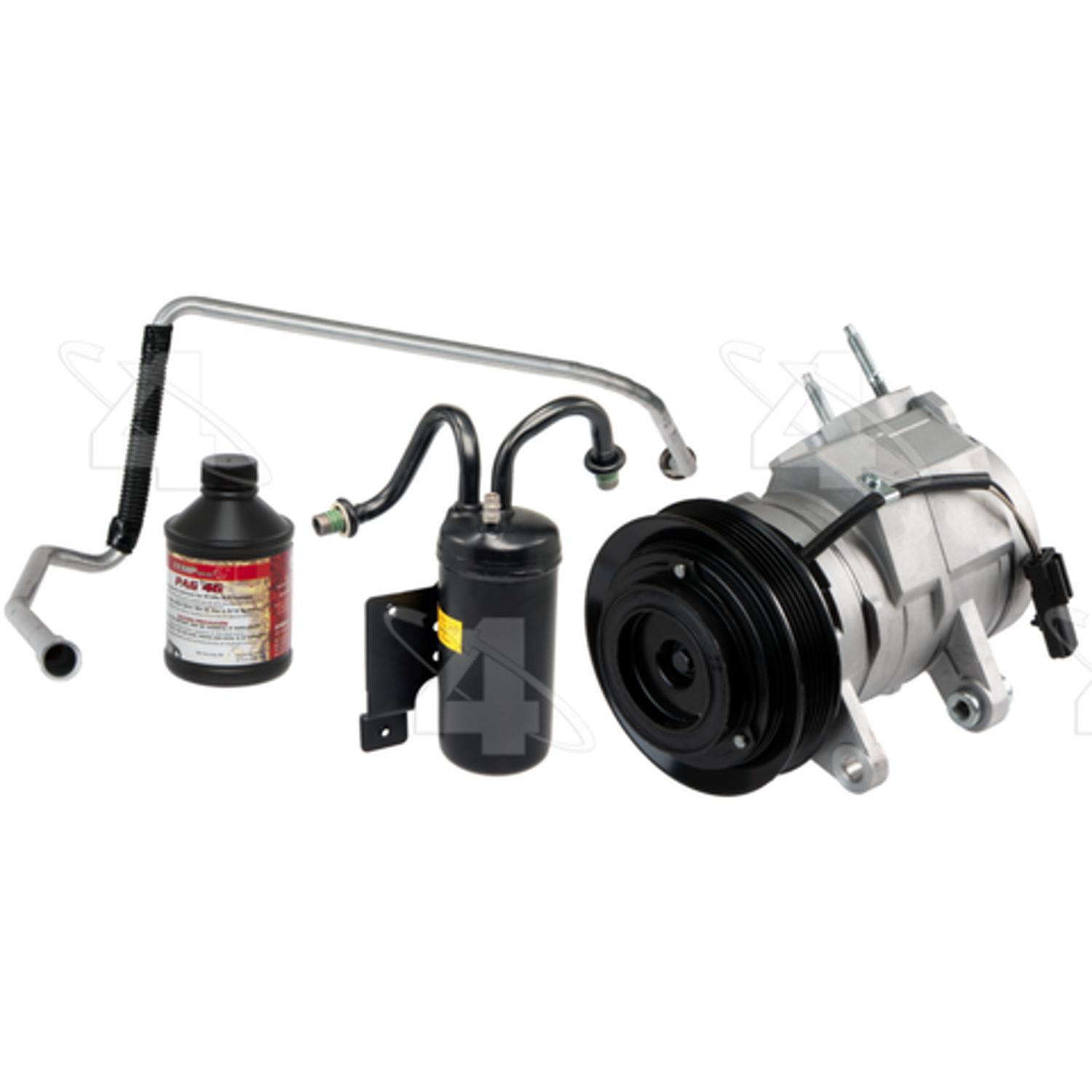 Four Seasons 3980NK - A/C Compressor and Component Kit Four Seasons 3980NK A/C Compressor and Component Kit product image 1 of 5