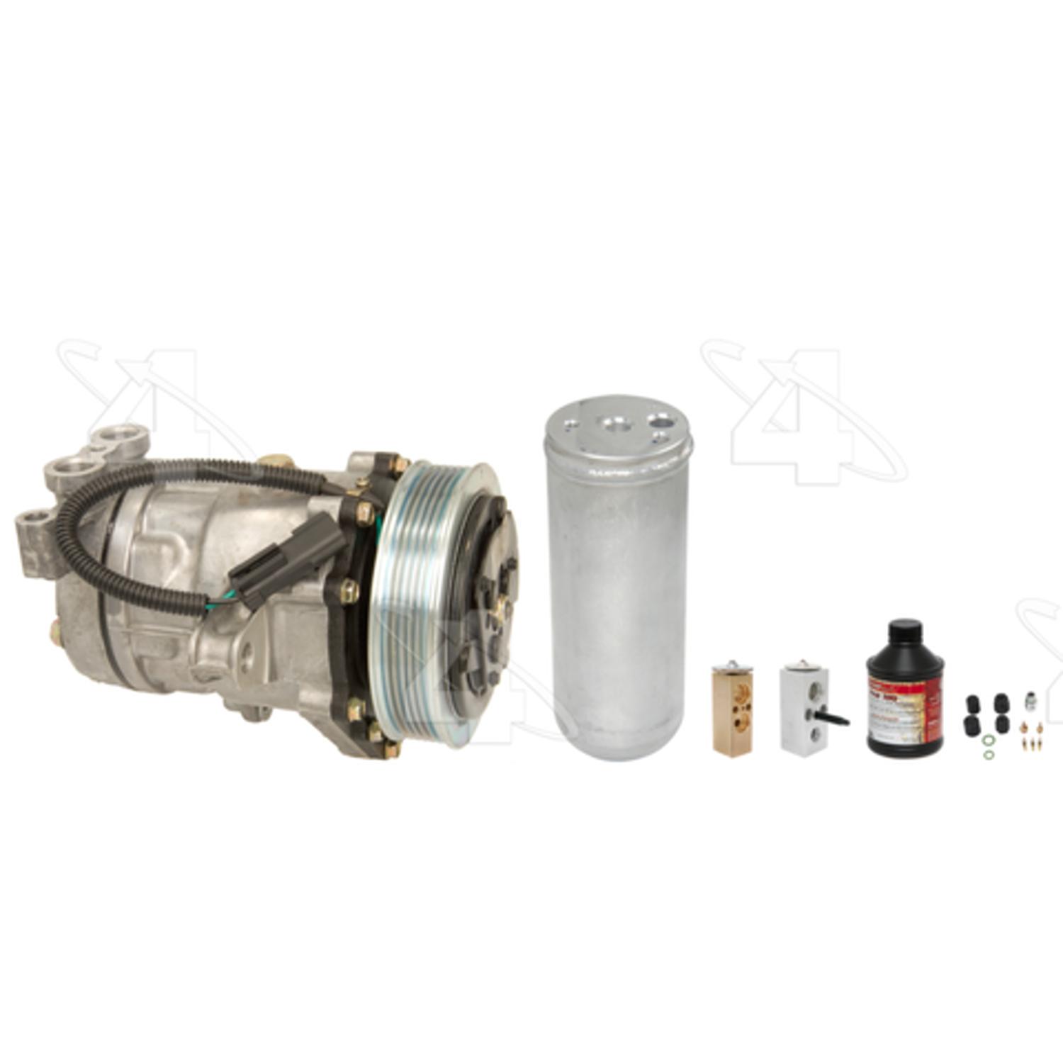 Four Seasons 4198NK - A/C Compressor and Component Kit Four Seasons 4198NK A/C Compressor and Component Kit product image 1 of 6